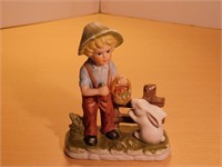 Figurine en céramique par Norton/ vintage
