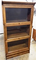 Rare 3/4 Size Barrister / Lawyer's Bookcase