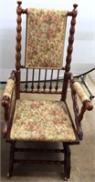 Antique Spring Motion Rocking Chair