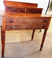 Antique Writing Desk with Riser
