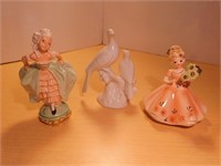 Lots de 3 figurines vintage