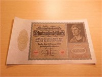 Reichsbanknote 10000  19 janvier 1922 (Berlin)