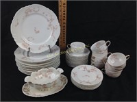 Limoges dish set-made in France. Delicate &