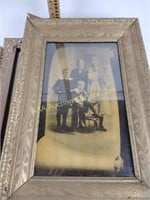 family portrait-framed, assorted wood