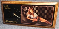 Snap-On Tools Pin-Up Girl Wall Clock