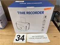 TIMECLOCK TIME RECORDER NEW