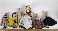Effanbee Betsy Ross doll, wooden doll, vintage