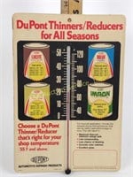 DuPont advertising thermometer - cardboard