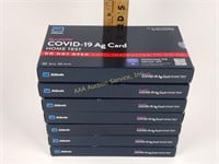 (7) Abbott COVID-19 At Card home tests