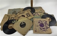 Assorted records including selections from Savoy