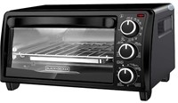 BLACK+DECKER TO1313B, 4-Slice Toaster Oven