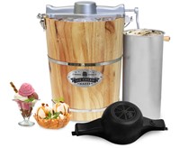 Elite Gourmet 6Qt Electric Ice Cream Maker