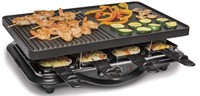 Hamilton Beach Electric Indoor Raclette Table Gril