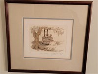Print by David L. Abel signed and numbered 87/150