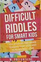 BOOK Difficult Riddles for Smart Kids, paperback