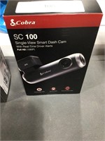 S Cobra single view smart dash cam(untested)