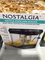 Nostalgia kettle popcorn  maker(untested)