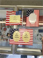 3 patriotic picture frames