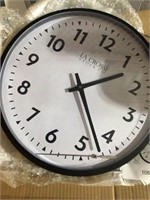 13" commercial wall clock