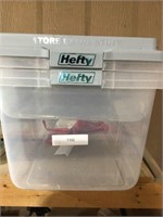 Hefty storage totes clear