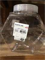 Plastic cookie jars (4)