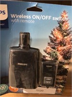 Philips wireless on/off switch with remote
