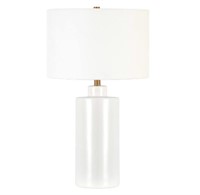 Meyer & Cross 25" White Table Lamp
