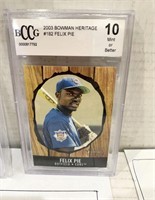 Felix Pie baseball card