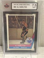 Al Hamilton hockey card