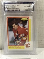 John Tonelli  hockey card