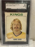 Gene Carr hockey card