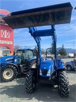 2016 New Holland  T4.120 Loader w/bucket - 388 Hrs