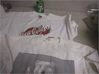 2 Chandails Coke L et XL