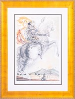 Salavador Dali "El Cid" Offset Lithograph