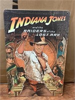 8x12 metal Indiana Jones sign