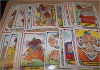 1988 Grossouts Collector Cards- Set of 46 Stickers