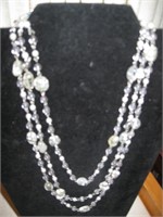 Lia Sophia Multi strand Beaded Pearl Necklace