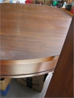 Antique Cherry Wood Oval Dining Table