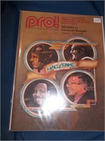 1972 Pro! NFL Mag- Packers vs. Bengals