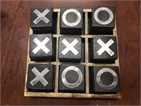 Pier 1 Tic Tac Toe in Wood and Shell