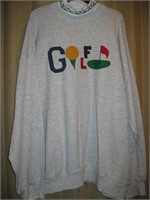 Mock T-Neck Ugly Golf Sweatshirt