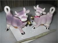 Vintage Enesco Cow Salt & Pepper Shakers