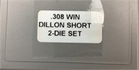 Dillon SHORT 2-Die Set .308 WIN