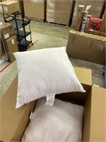 Gently used set of 2, 26x26 inch euro pillows.