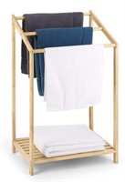 New HYNAWIN Bamboo 3 Tier Towel Rack for