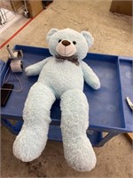 New snowolf 36 inch large teddy bear, light blue.