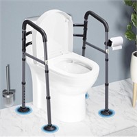 Gently used BNEHS Toilet Safety Rails, Universal