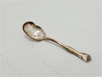 National Silverplated Slotted Serving Spoon P2728