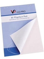 New - VIZ-PRO Standard Easel Pads, A1 Flipchart