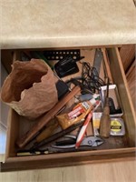 Junk drawer contents